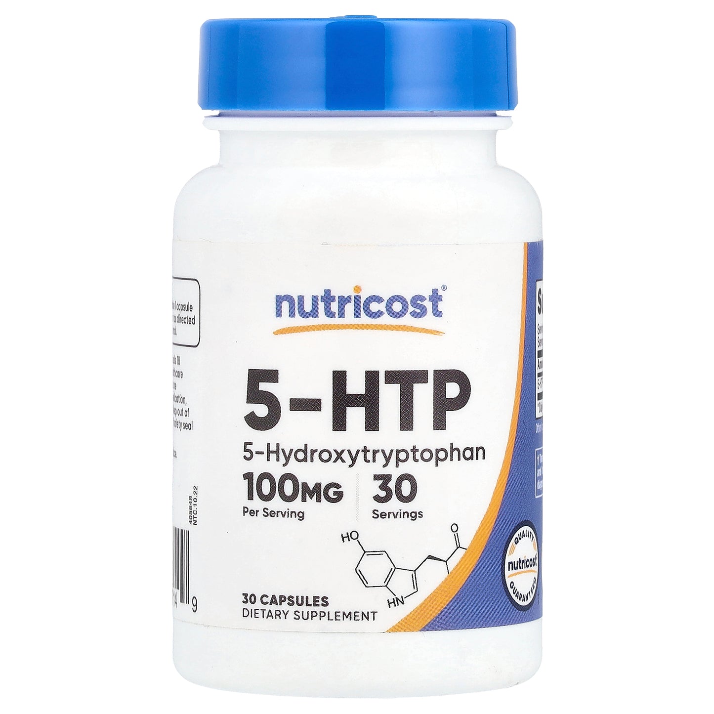 Nutricost, 5-HTP, 100 mg, 30 Capsules