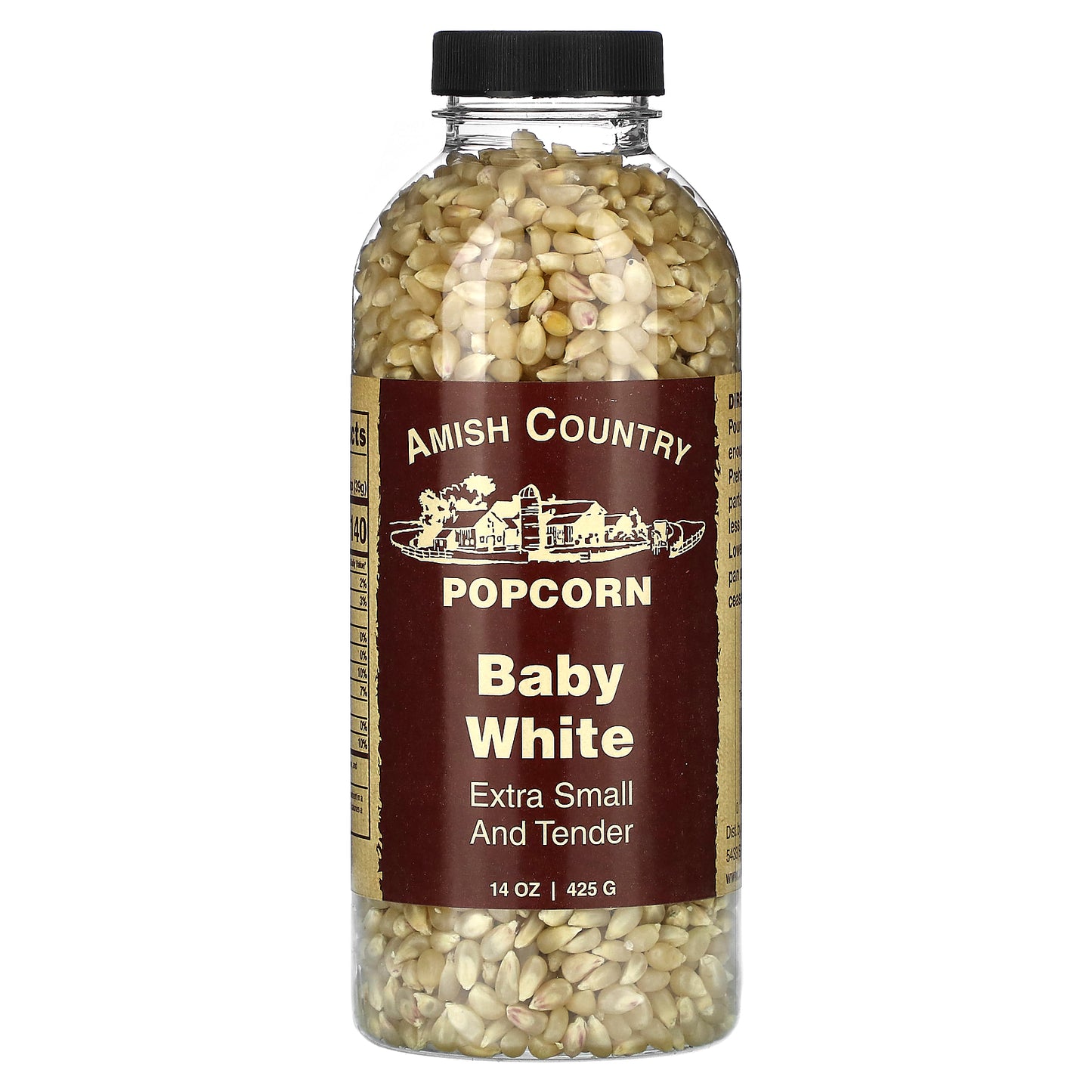 Amish Country Popcorn, Baby White, 14 oz (425 g)