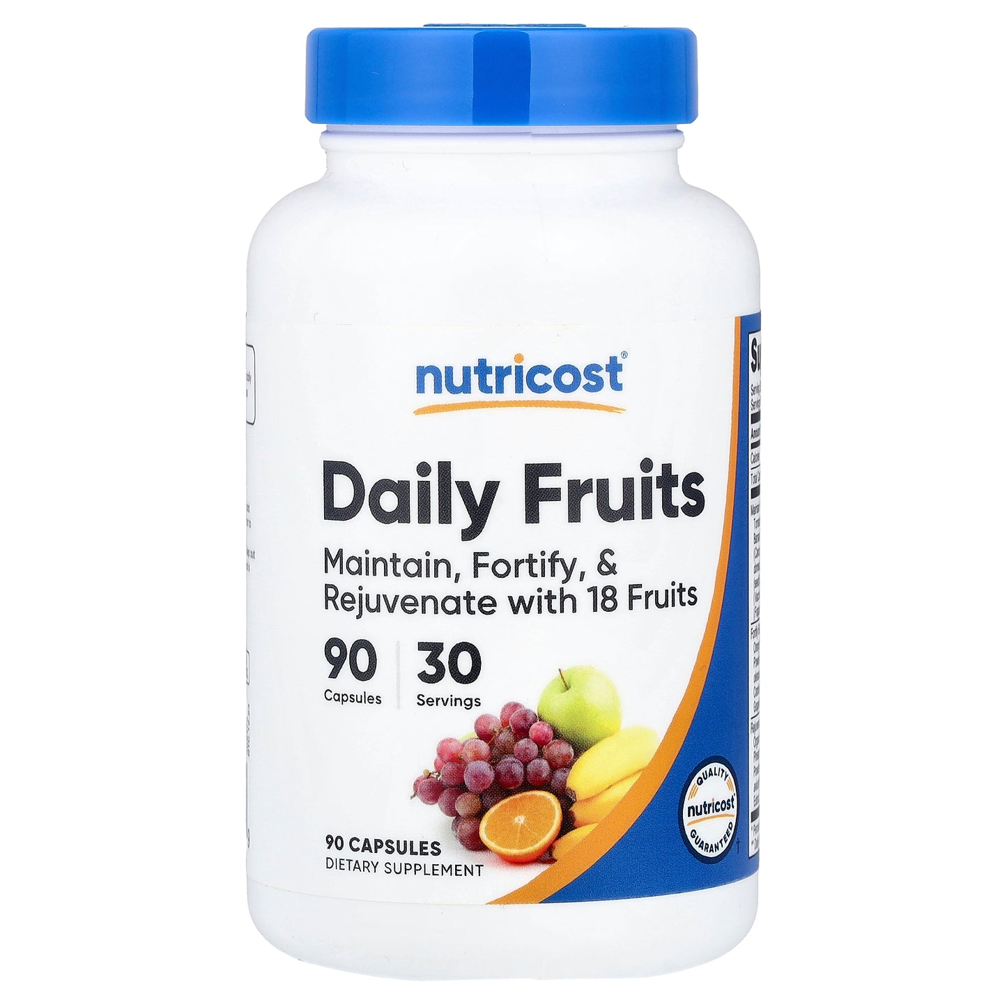 Nutricost, Daily Fruits, 90 Capsules