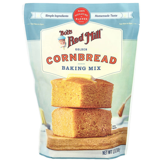 Bob's Red Mill, Golden Cornbread Baking Mix, 13 oz (368 g)