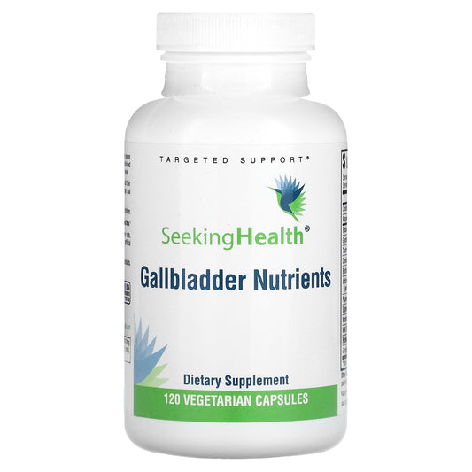 Seeking Health, Gallbladder Nutrients, 120 Vegetarian Capsules