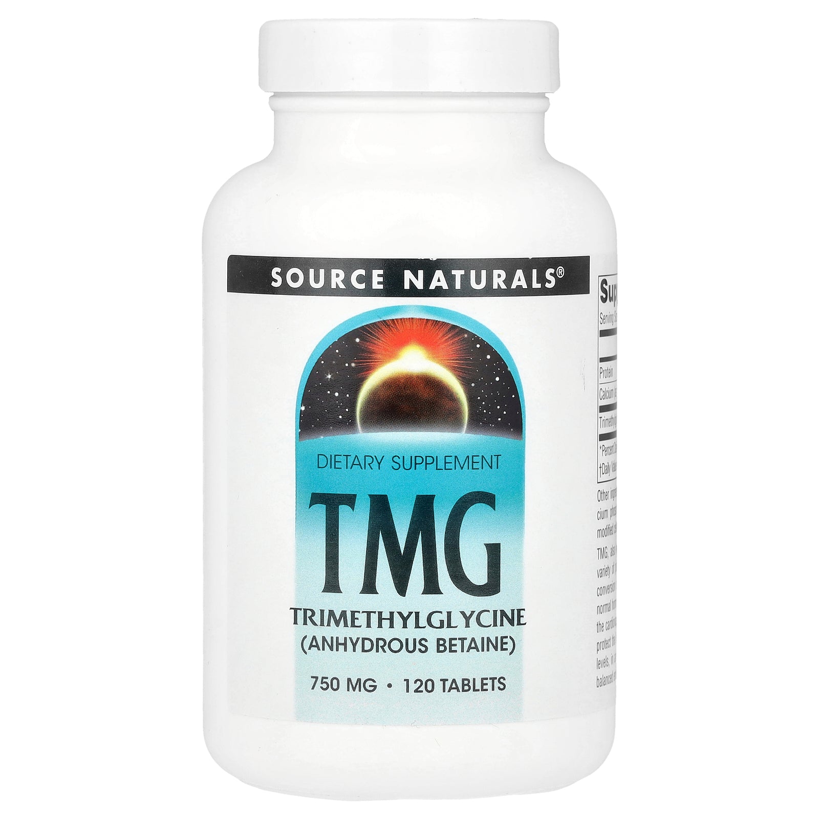 Source Naturals, TMG, 120 Tablets
