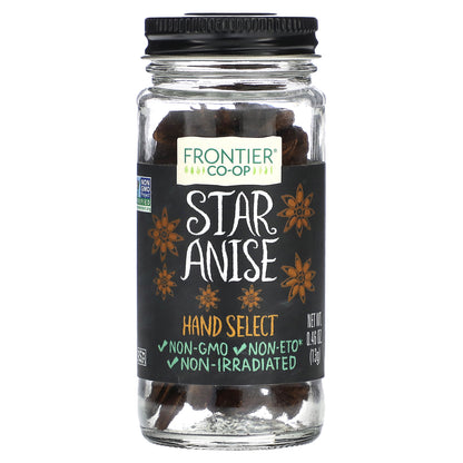 Frontier Co-op, Star Anise, 0.46 oz (13 g)