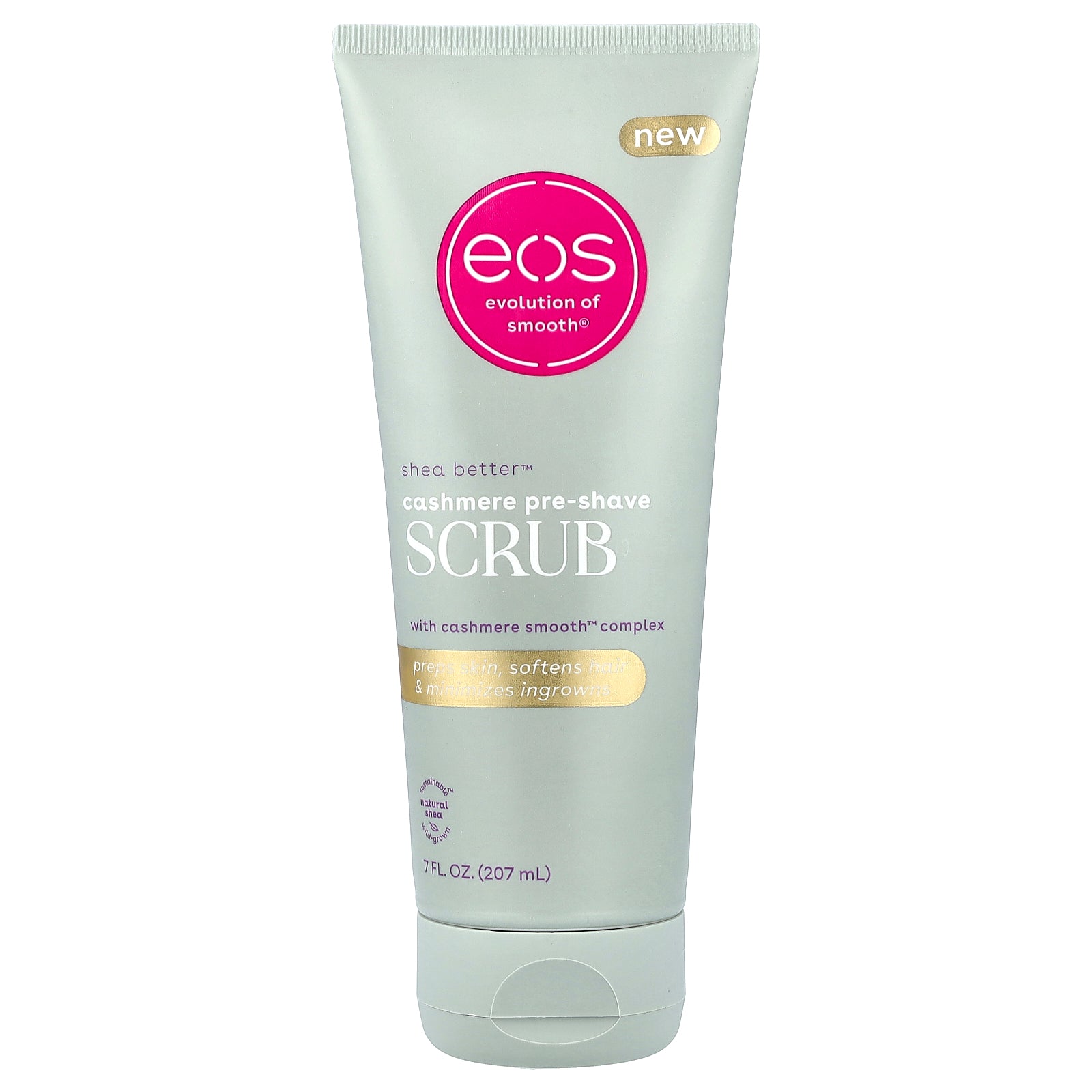 EOS, Shea Better™, Cashmere Pre-Shave Scrub, 7 fl oz (207 ml)