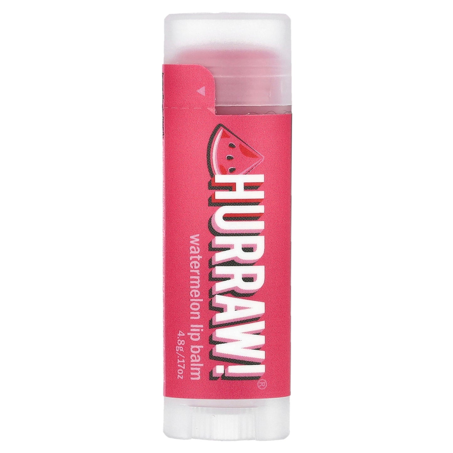 Hurraw! Balm, Lip Balm, Watermelon, 0.17 oz (4.8 g)