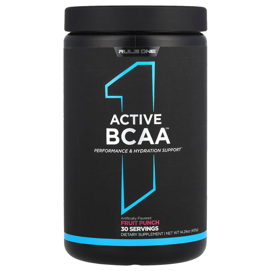 Rule One Proteins, Active BCAA, Fruit Punch, 14.29 oz (405 g)