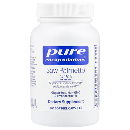 Pure Encapsulations, Saw Palmetto 320, 120 Softgel Capsules (320 mg per Softgel)