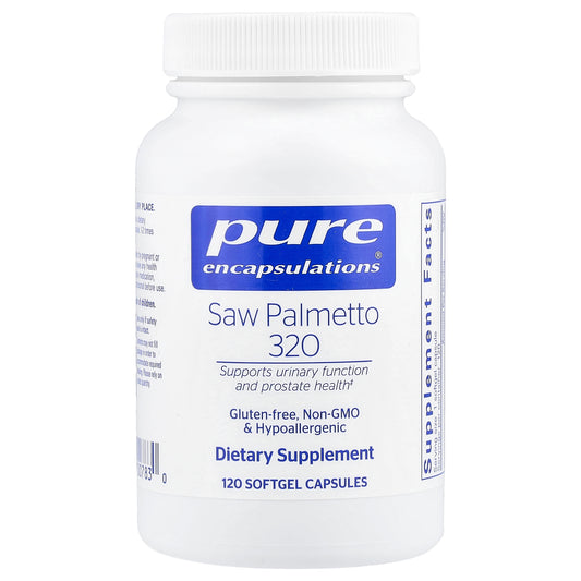 Pure Encapsulations, Saw Palmetto 320, 120 Softgel Capsules (320 mg per Softgel)