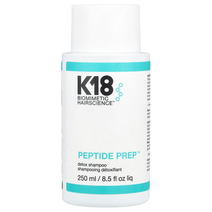 K18, Peptide Prep™, Detox Shampoo, 8.5 fl oz (250 ml)