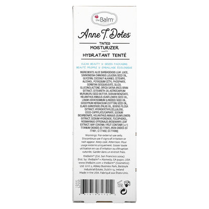 theBalm Cosmetics, Anne T. Dotes, Tinted Moisturizer, #30, 1 fl oz (30 ml)