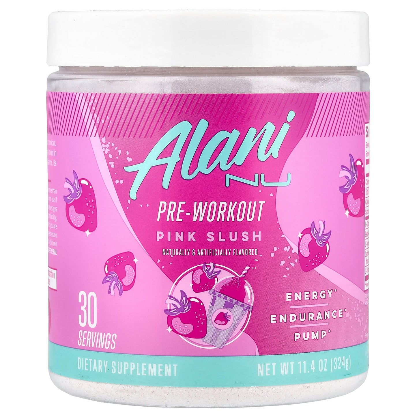 Alani Nu, Pre-Workout, Pink Slush, 11.4 oz (324 g)