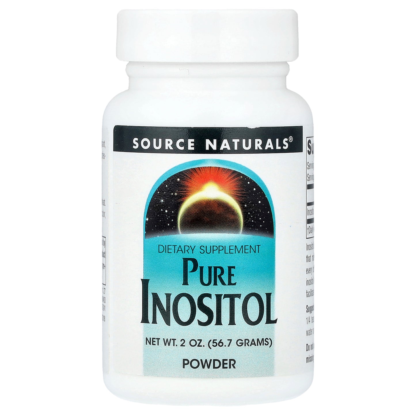 Source Naturals, Pure Inositol Powder, 2 oz (56.7 g)