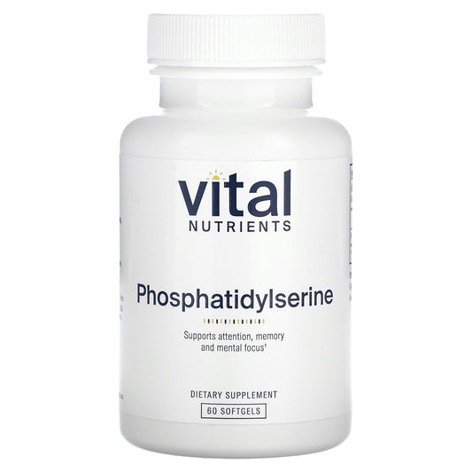 Vital Nutrients, Phosphatidylserine, 60 Softgels (150 mg per Softgel)