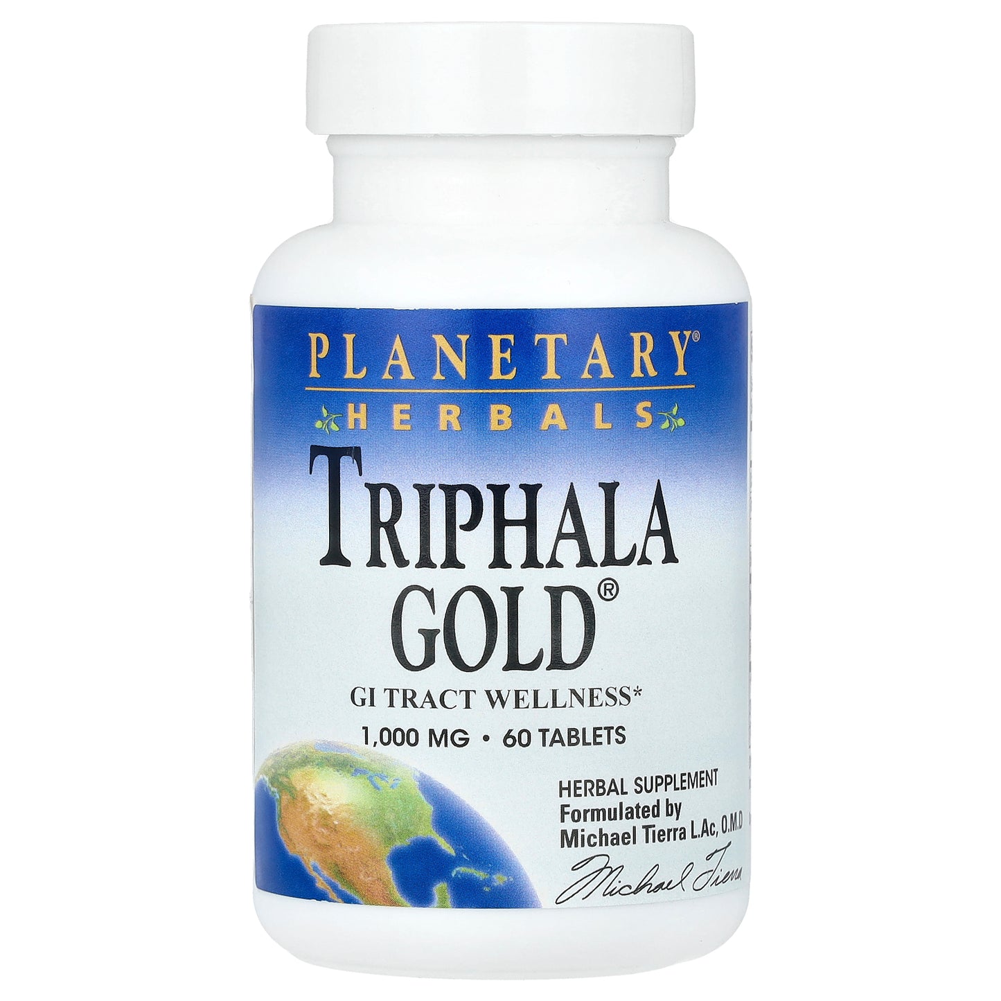 Planetary Herbals, Triphala Gold®, 60 Tablets