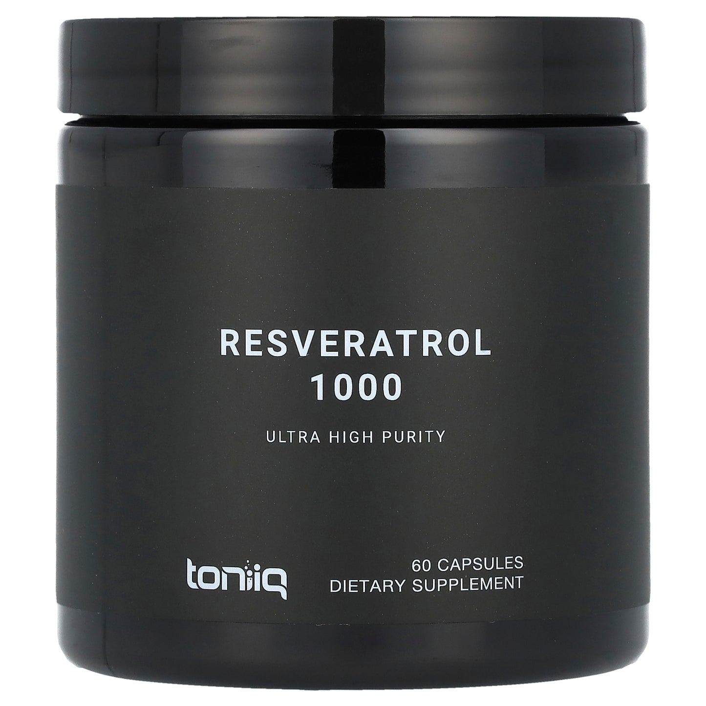 Toniiq, Resveratrol 1000, 60 Capsules (500 mg per Capsule)