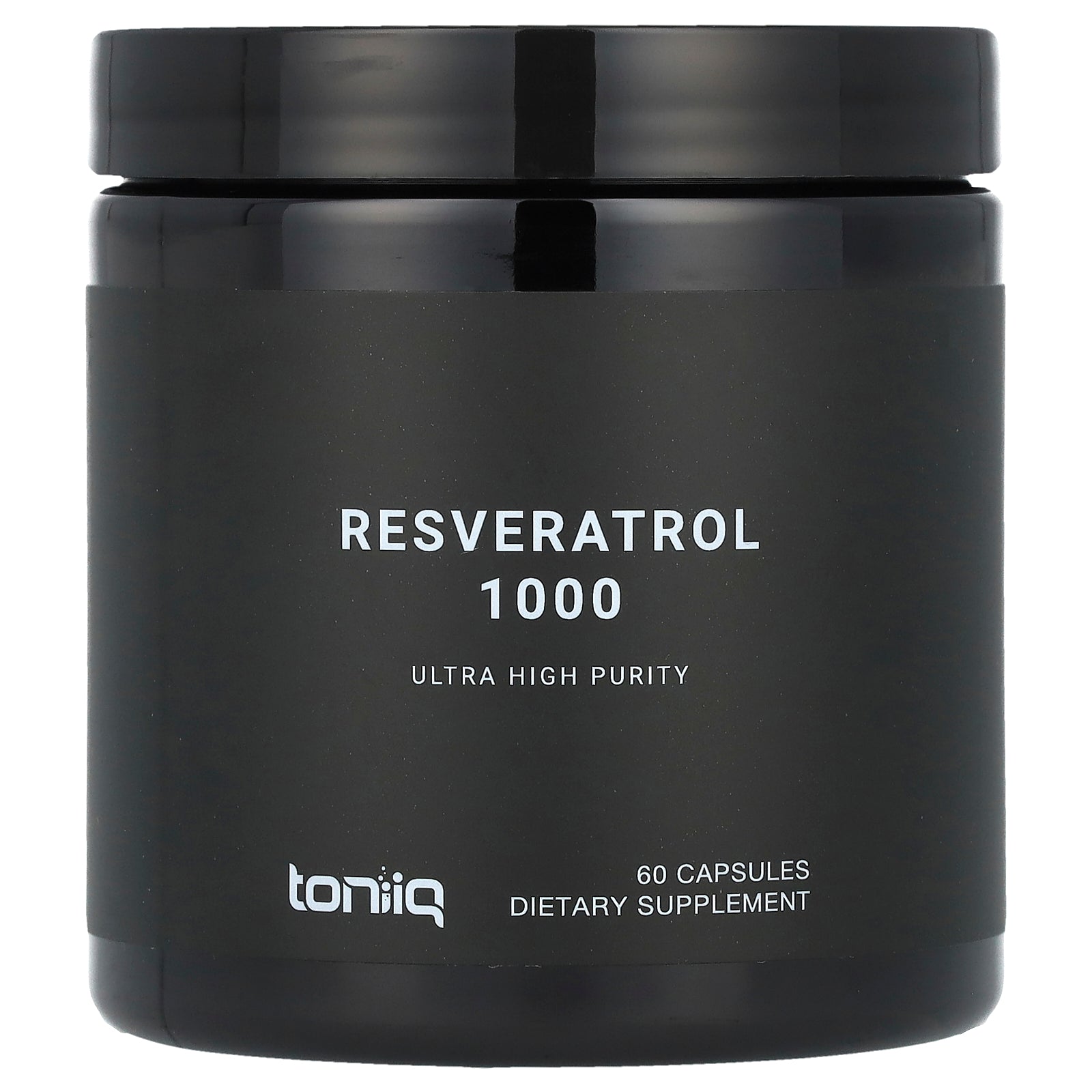 Toniiq, Resveratrol 1000, 60 Capsules (500 mg per Capsule)
