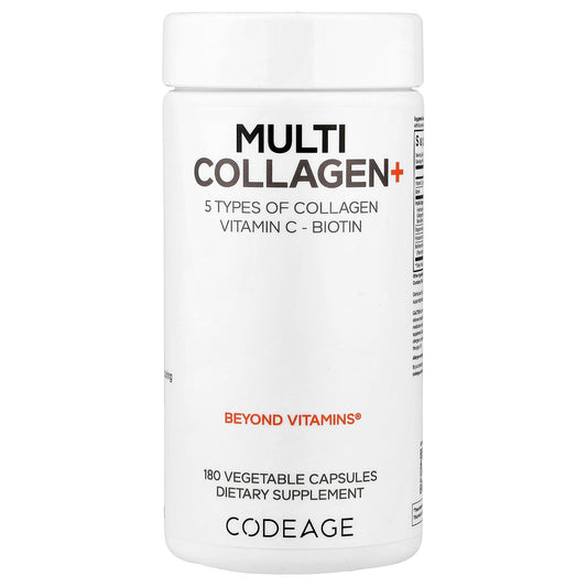 Codeage, Multi Collagen+, 180 Vegetable Capsules