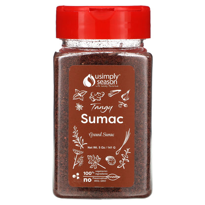 USimplySeason, Ground Sumac, Tangy, 5 oz (141 g)