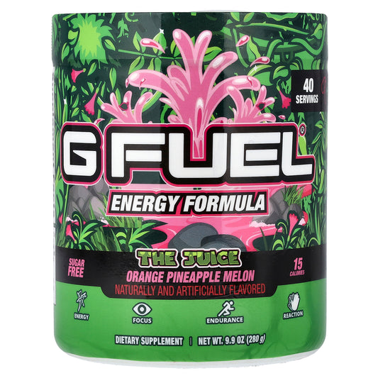 G FUEL, Energy Formula, The Juice, Orange Pineapple Melon, 9.9 oz (280 g)