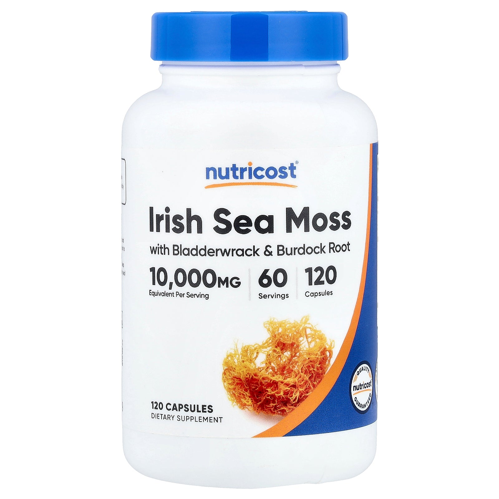 Nutricost, Irish Sea Moss, 120 Capsules