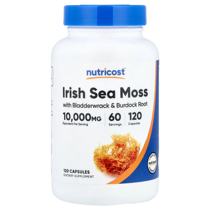 Nutricost, Irish Sea Moss, 120 Capsules