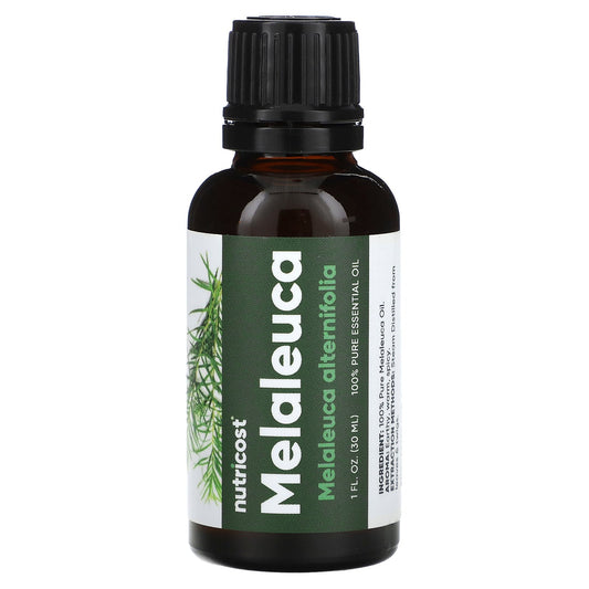 Nutricost, 100% Pure Essential Oil, Melaeuca Alternifolia, 1 fl oz (30 ml)