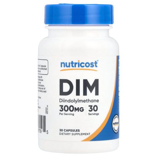 Nutricost, DIM, 300 mg, 30 Capsules