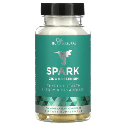 Eu Natural, Spark, Zinc & Selenium, 60 Vegetarian Capsules