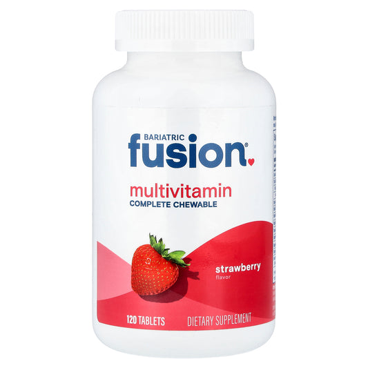 Bariatric Fusion, Multivitamin, Strawberry, 120 Tablets