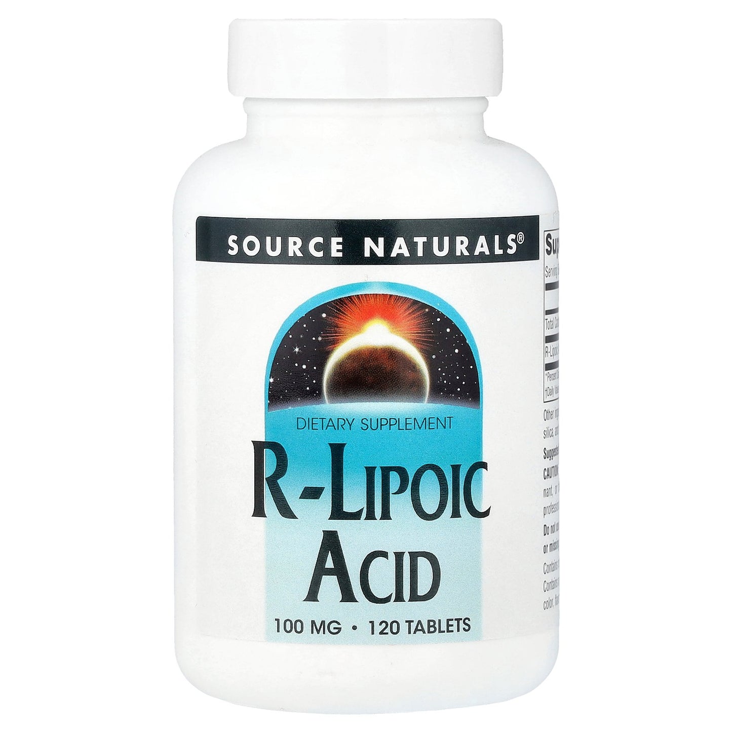Source Naturals, R-Lipoic Acid, 100 mg, 120 Tablets