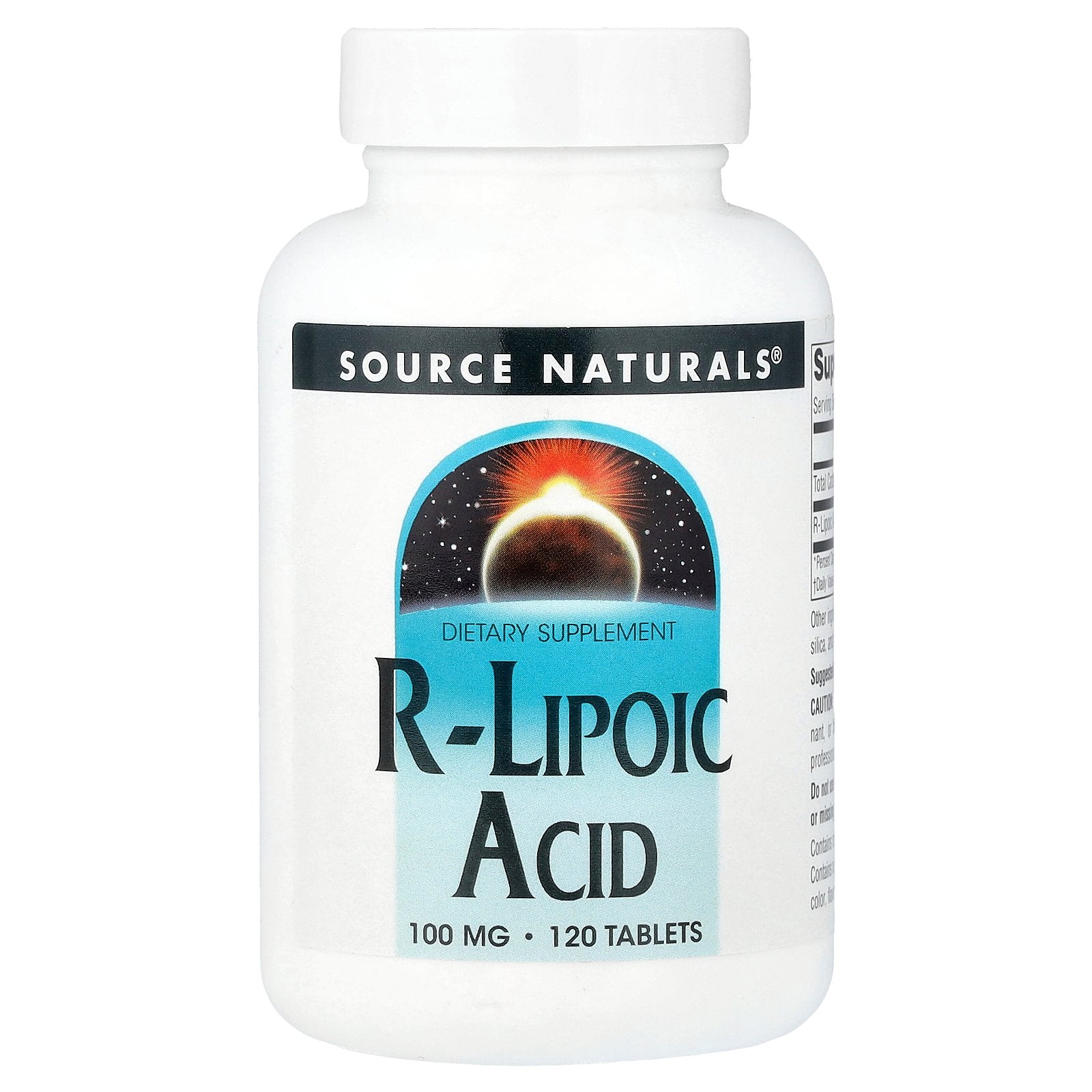 Source Naturals, R-Lipoic Acid, 100 mg, 120 Tablets