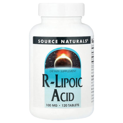 Source Naturals, R-Lipoic Acid, 100 mg, 120 Tablets