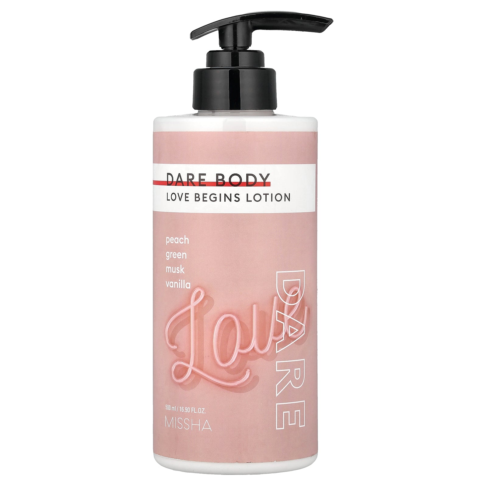 Missha, Dare Body Lotion, Love Begins, 16.9 fl oz (500 ml)