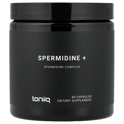 Toniiq, Spermidine+, 60 Capsules