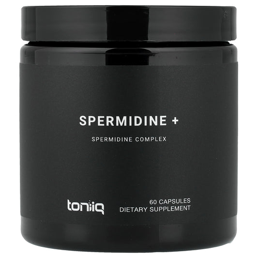 Toniiq, Spermidine+, 60 Capsules