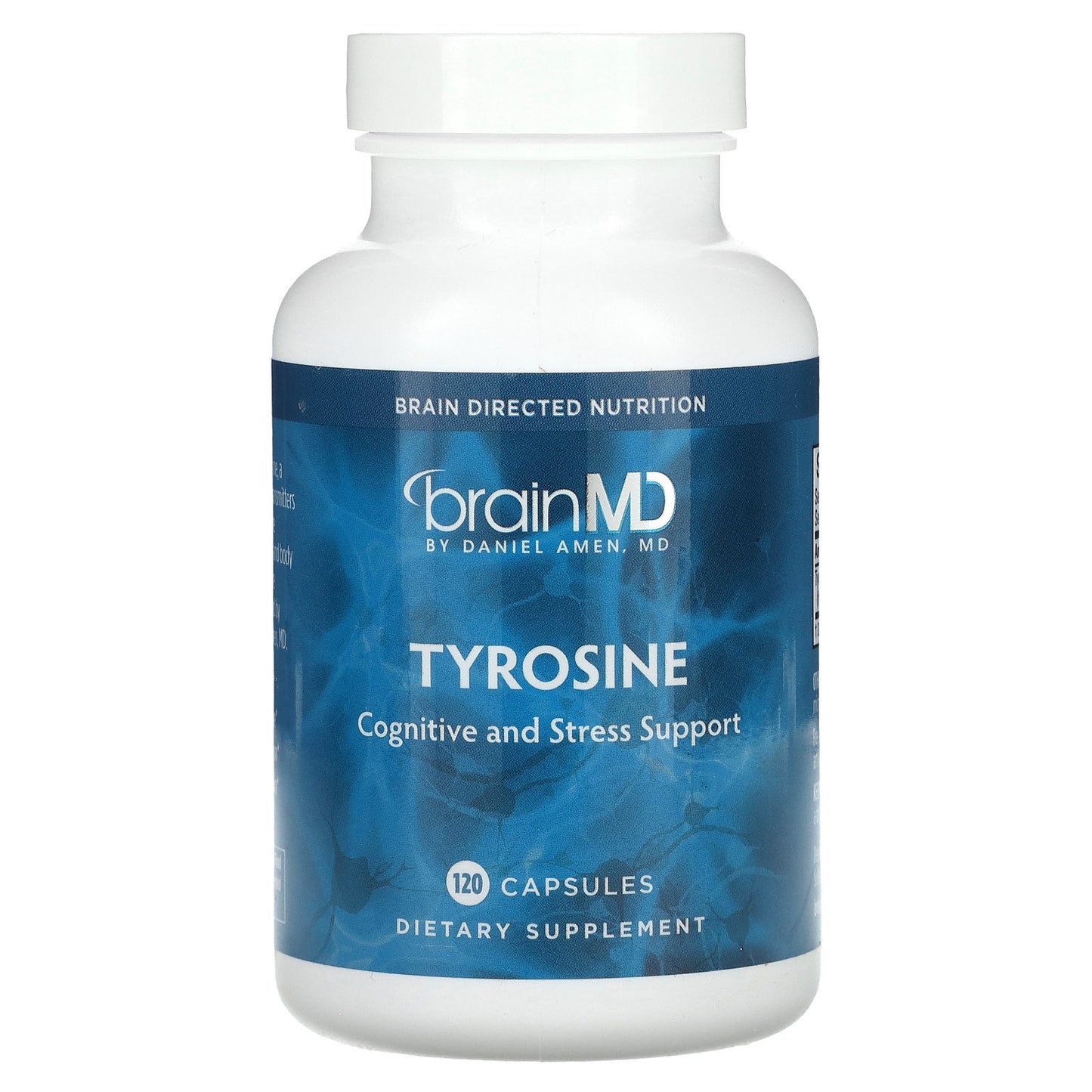 BrainMD, Tyrosine, 120 Capsules (500 mg per Capsule)