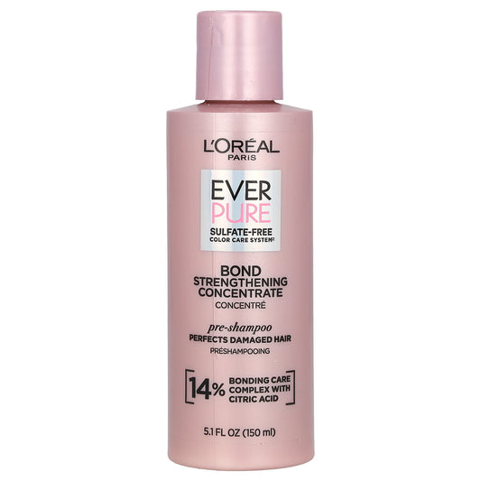 L'Oréal, Ever Pure, Pre-Shampoo, Bond Strengthening Concentrate, 5.1 fl oz (150 ml)