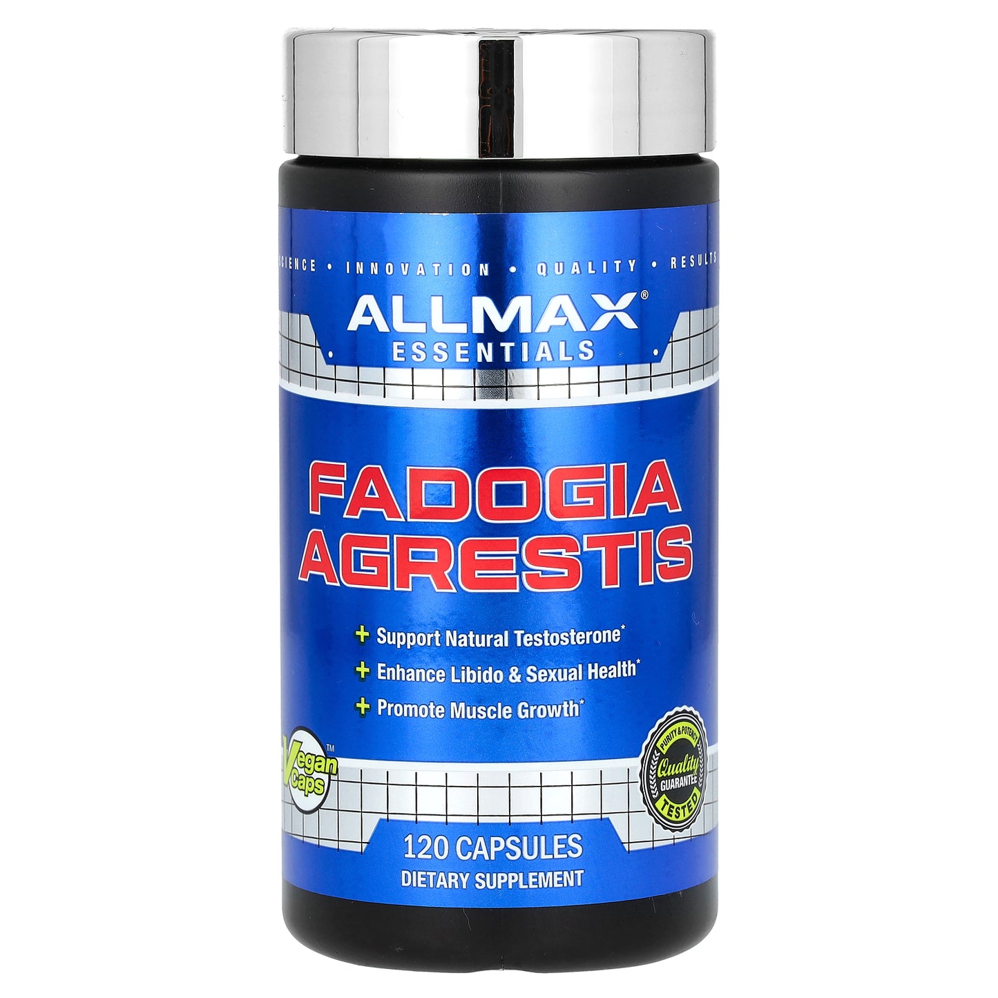 ALLMAX, Essentials, Fadogia Agrestis, 325 mg , 120 Capsules