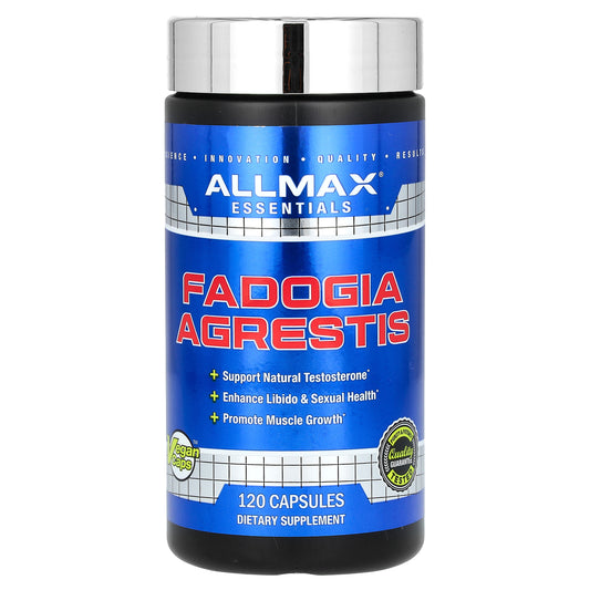ALLMAX, Essentials, Fadogia Agrestis, 325 mg , 120 Capsules