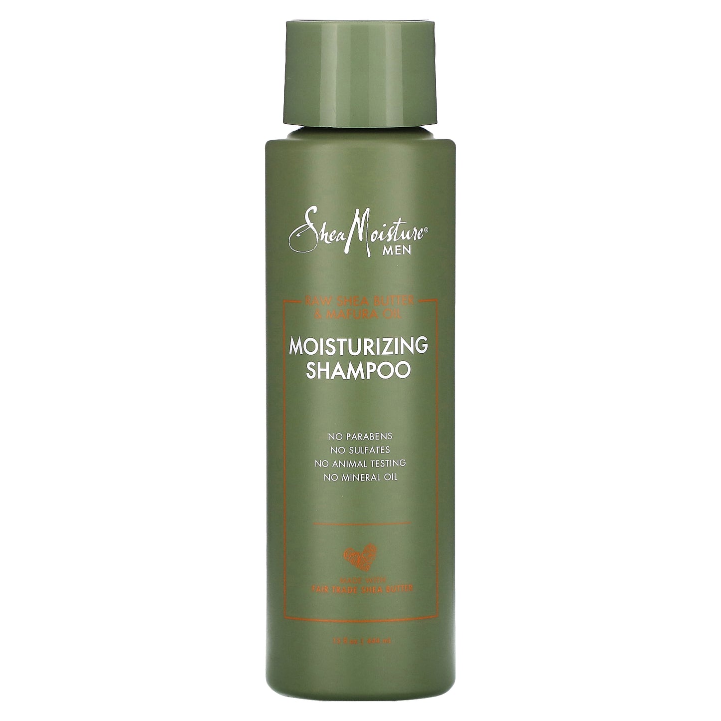 SheaMoisture, Men, Moisturizing Shampoo, Raw Shea Butter & Mafura Oil, 15.8 oz (444 ml)