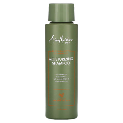 SheaMoisture, Men, Moisturizing Shampoo, Raw Shea Butter & Mafura Oil, 15.8 oz (444 ml)