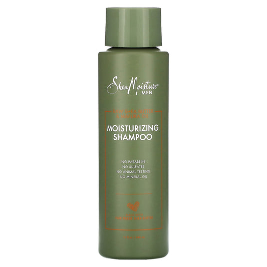 SheaMoisture, Men, Moisturizing Shampoo, Raw Shea Butter & Mafura Oil, 15.8 oz (444 ml)