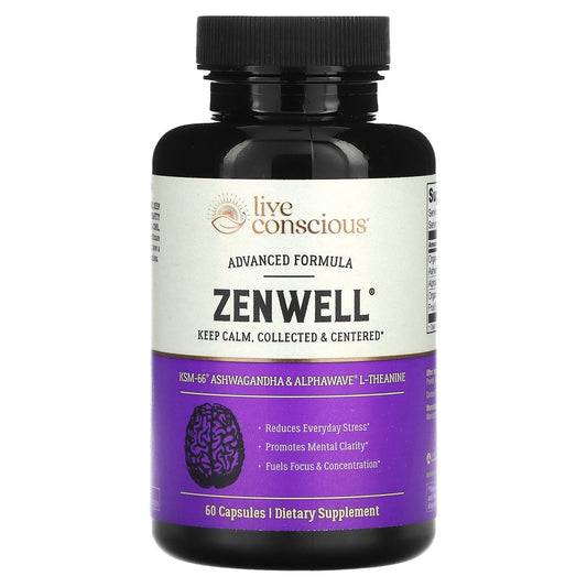 Live Conscious, Zenwell, 60 Capsules