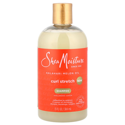 SheaMoisture, Curl Stretch Shampoo, Kalahari Melon Oil, 13 fl oz (384 ml)