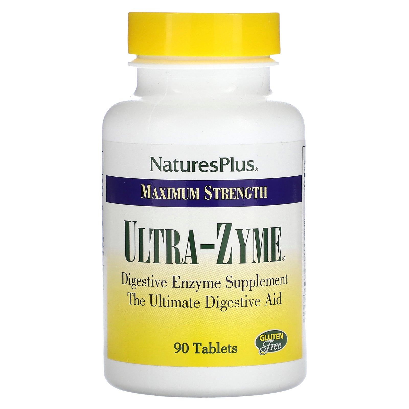 NaturesPlus, Maximum Strength, Ultra-Zyme, 90 Tablets