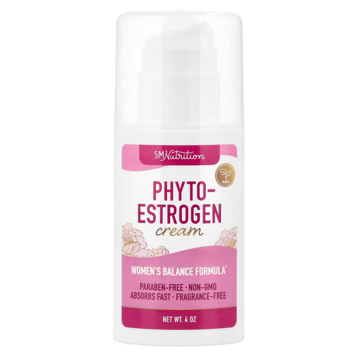 SMNutrition, Phyto-Estrogen Cream, Fragrance-Free, 4 oz