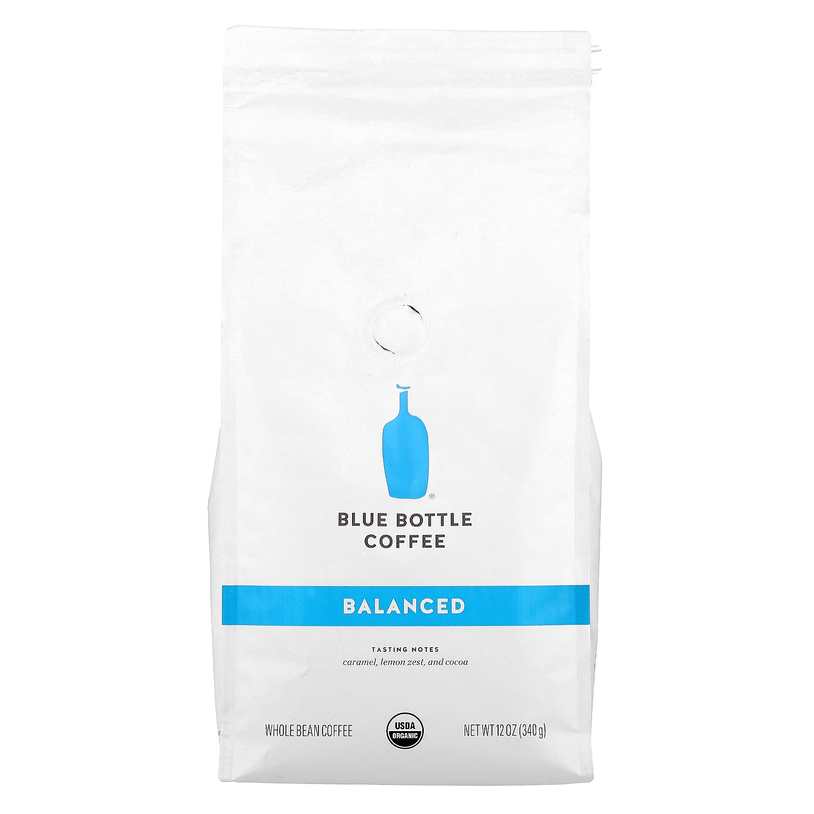 Blue Bottle Coffee, Coffee, Whole Bean, Balanced, 12 oz (340 g)