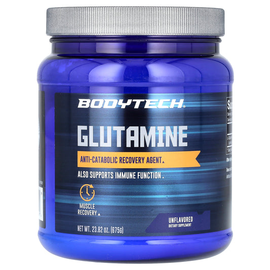 BodyTech, Glutamine, Unflavored, 4.5 g, 23.82 oz (675 g)