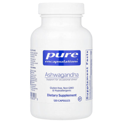 Pure Encapsulations, Ashwagandha, 120 Capsules (500 mg per Capsule)