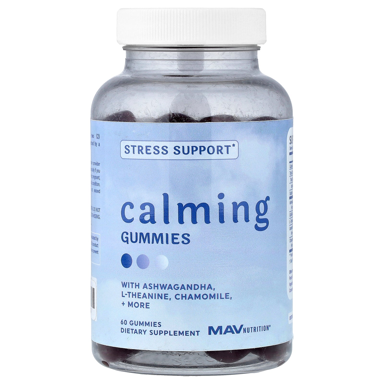MAV Nutrition, Calming Gummies, 60 Gummies